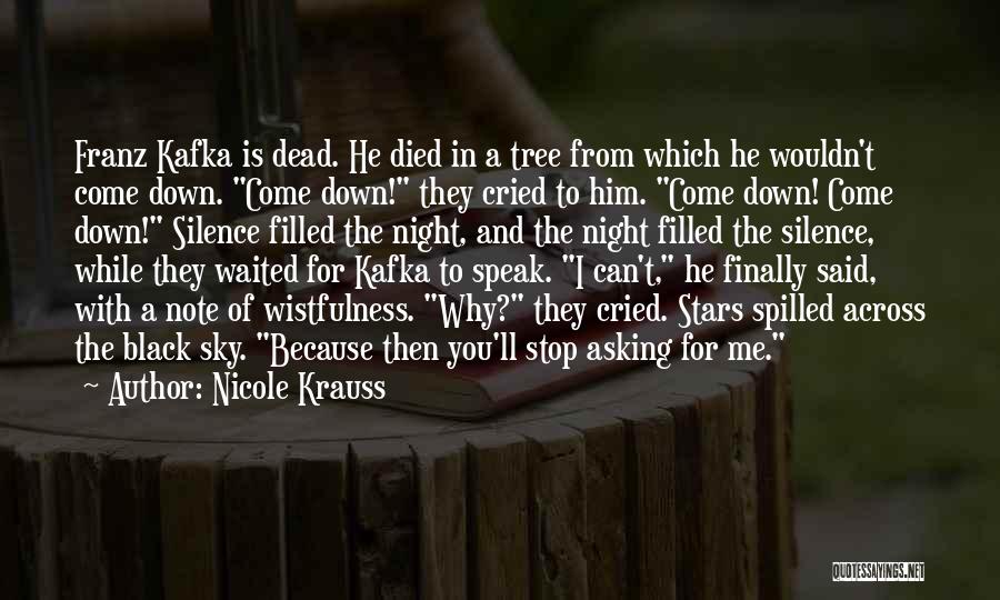 Dead Stars Quotes By Nicole Krauss
