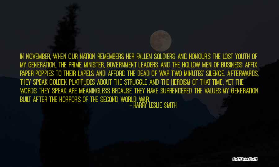 Dead The Silence Quotes By Harry Leslie Smith Dead The Silence Quotes By Harry Leslie Smith
