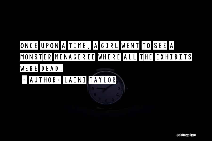 Dead Time Quotes By Laini Taylor