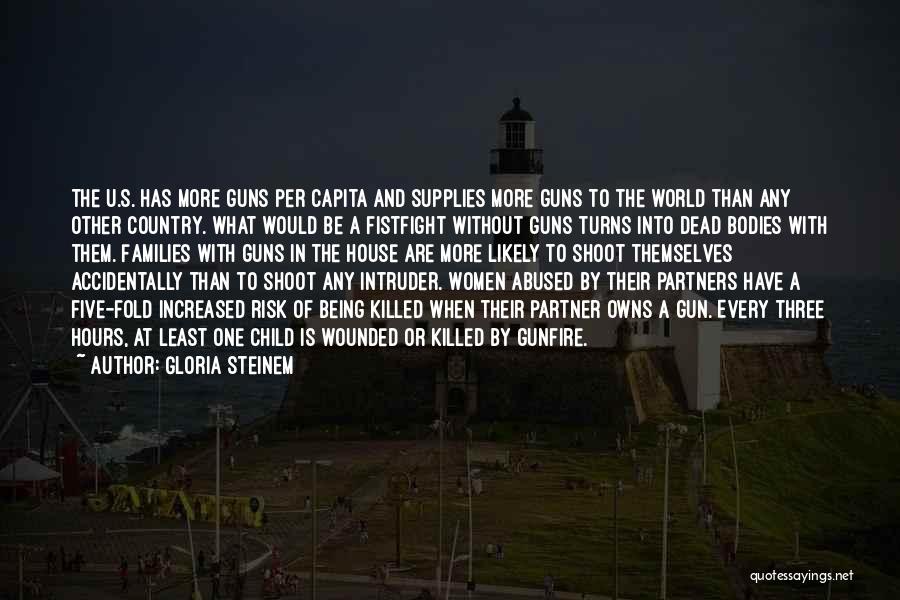 Dead To The World Quotes By Gloria Steinem