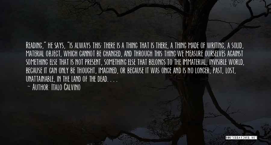 Dead To The World Quotes By Italo Calvino