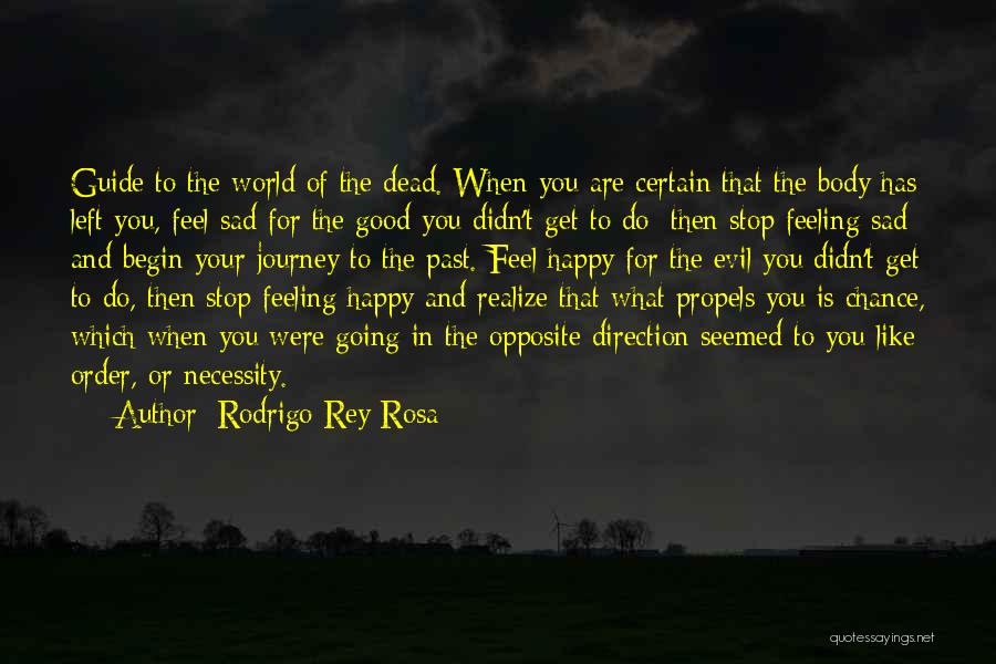 Dead To The World Quotes By Rodrigo Rey Rosa