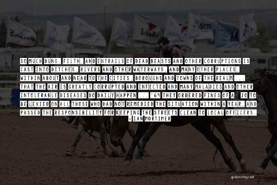 Dead Towns Quotes By Ian Mortimer Dead Towns Quotes By Ian Mortimer