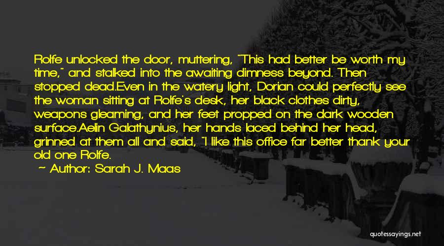 Dead Until Dark Quotes By Sarah J. Maas