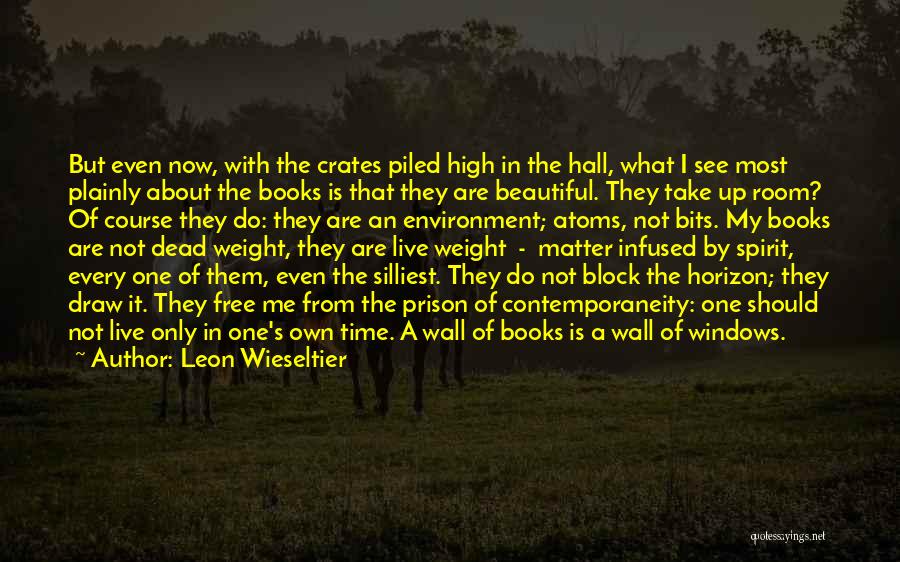 Dead Weight Quotes By Leon Wieseltier