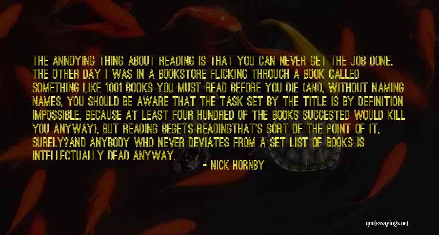 Dead Without Quotes By Nick Hornby Dead Without Quotes By Nick Hornby