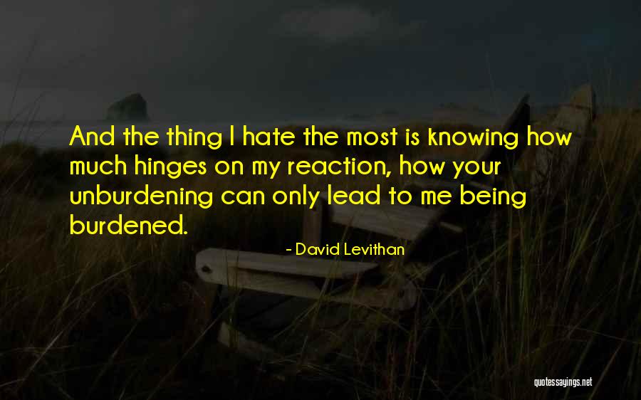 Deadens Or Dulls Quotes By David Levithan Deadens Or Dulls Quotes By David Levithan