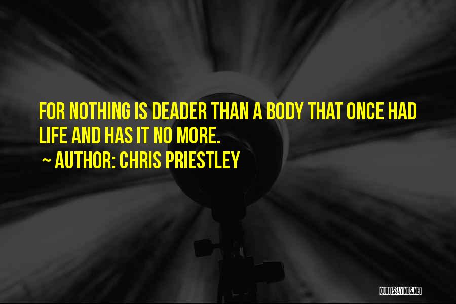 Deader Than Quotes By Chris Priestley