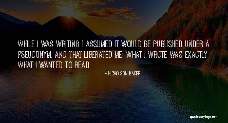 Deadest Memes Quotes By Nicholson Baker Deadest Memes Quotes By Nicholson Baker
