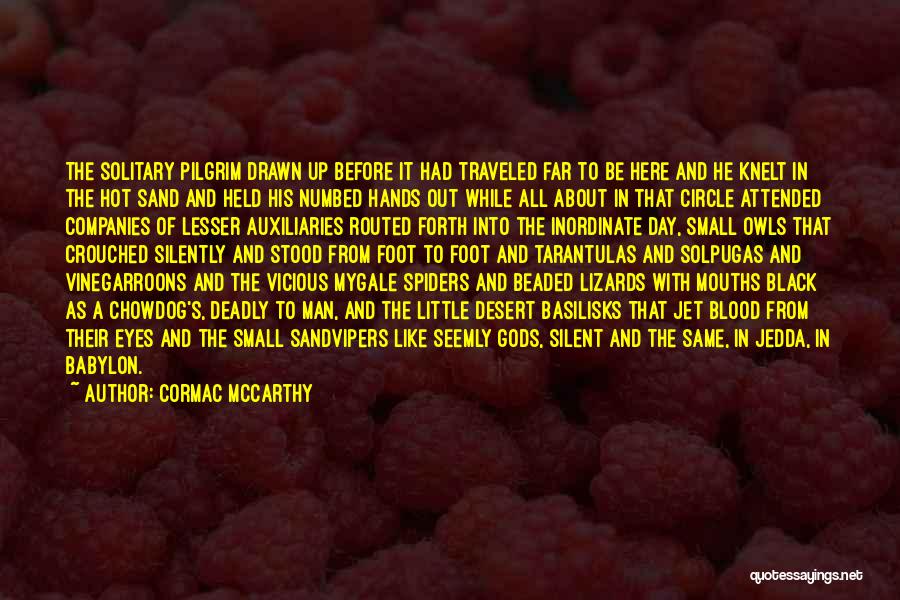 Deadly Eyes Quotes By Cormac McCarthy