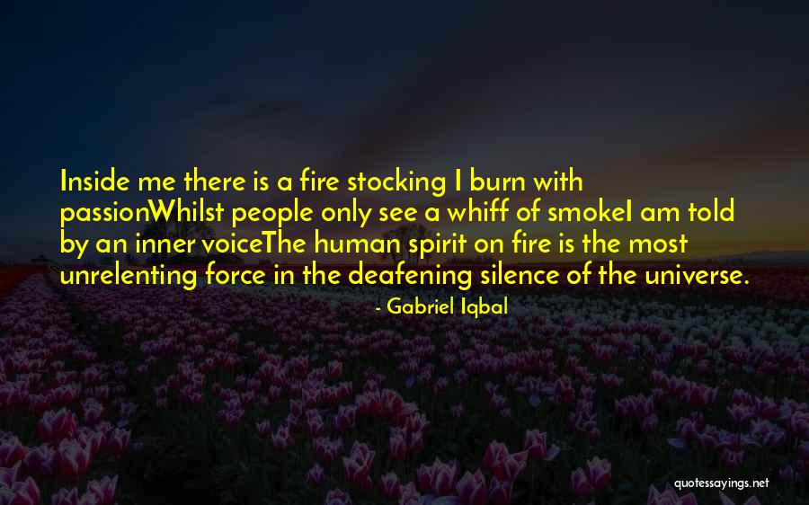 Deafening Silence Quotes By Gabriel Iqbal Deafening Silence Quotes By Gabriel Iqbal