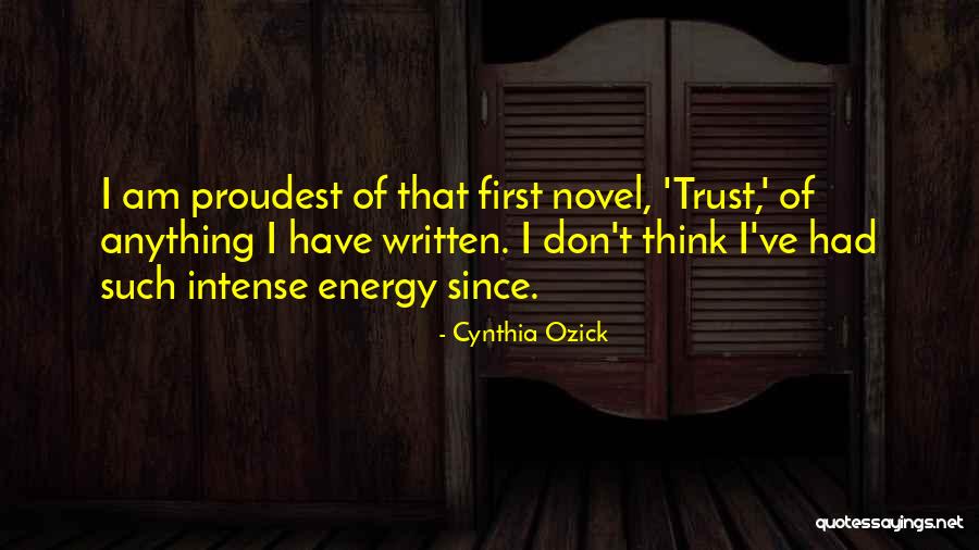 Deafly Quotes By Cynthia Ozick Deafly Quotes By Cynthia Ozick