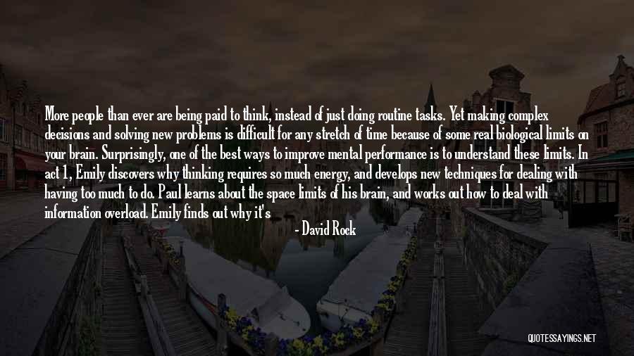 Deal Making Quotes By David Rock