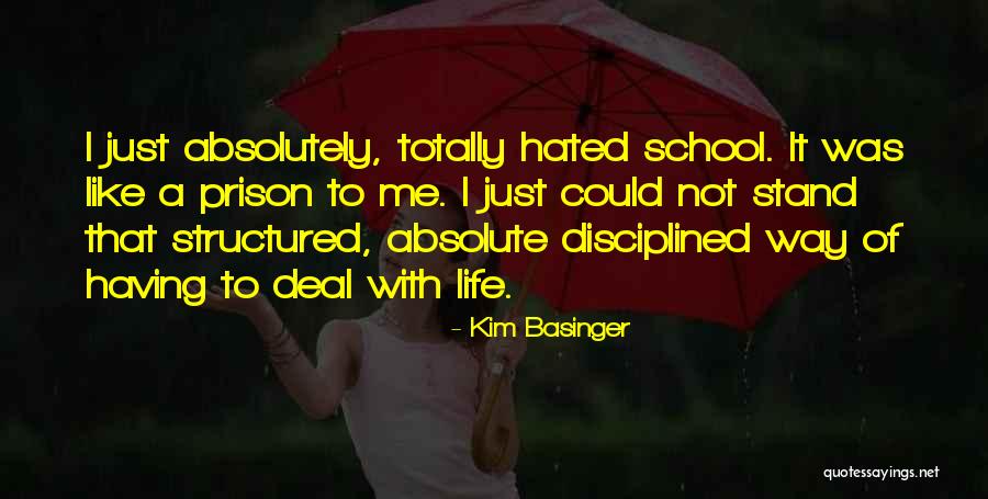 Deal With It Quotes By Kim Basinger Deal With It Quotes By Kim Basinger