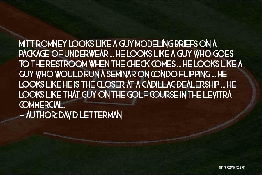 Dealership Quotes By David Letterman