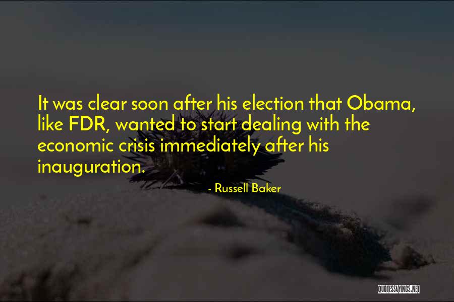 Dealing With Crisis Quotes By Russell Baker Dealing With Crisis Quotes By Russell Baker