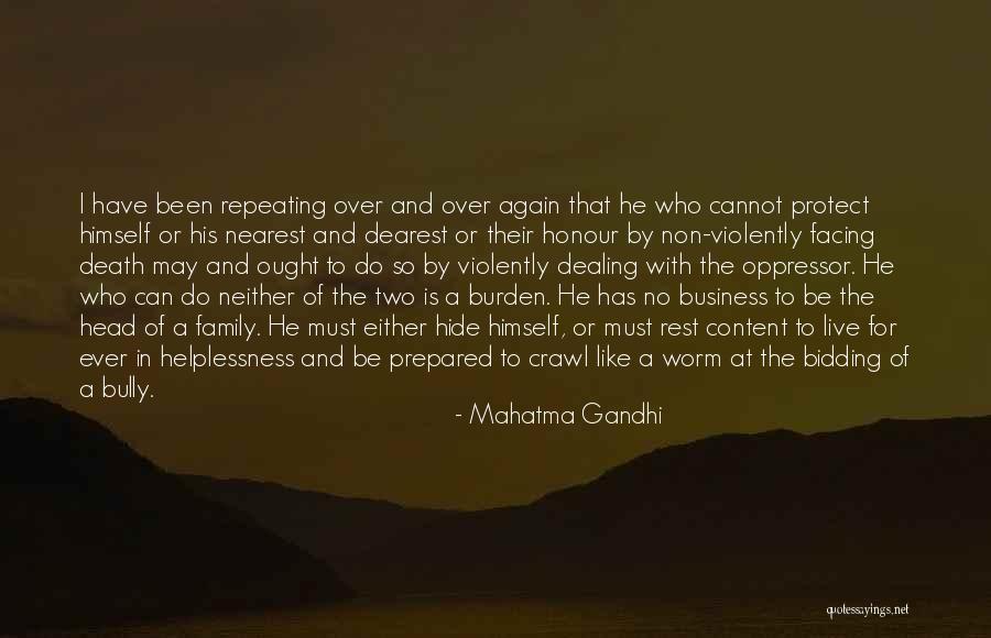 Dealing With Death Quotes By Mahatma Gandhi