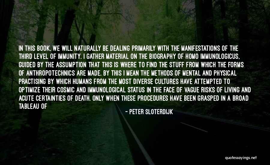 Dealing With Death Quotes By Peter Sloterdijk