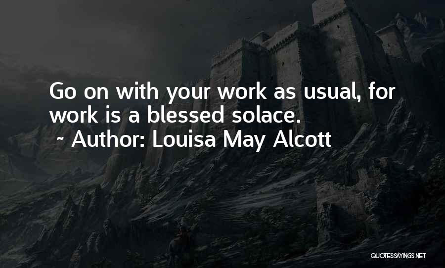 Dealing With Hard Situation Quotes By Louisa May Alcott