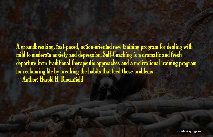 Dealing With Someone With Depression Quotes By Harold H. Bloomfield