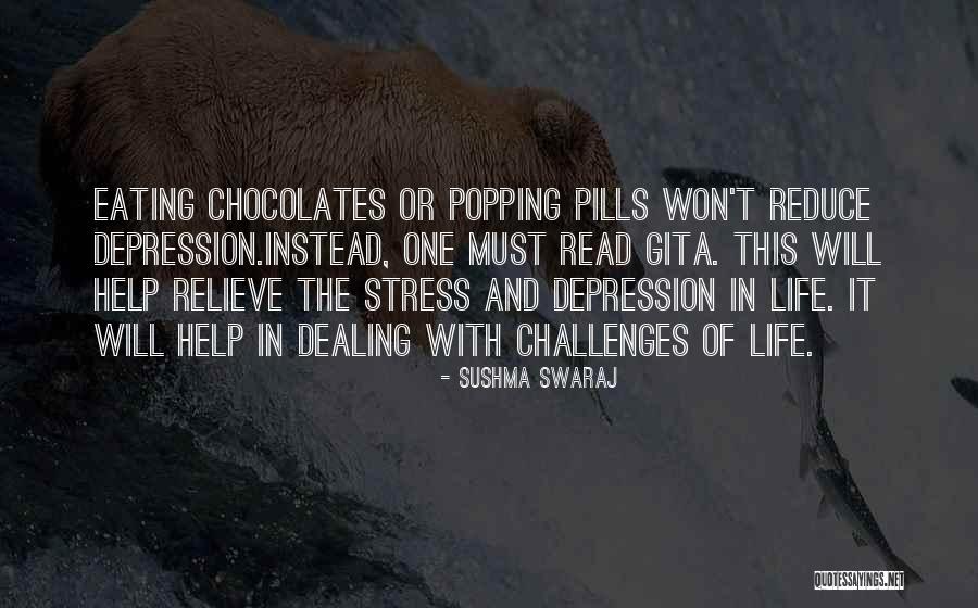 Dealing With Stress Quotes By Sushma Swaraj