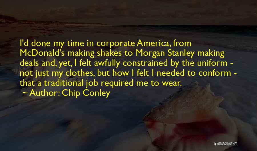 Deals Of America Quotes By Chip Conley