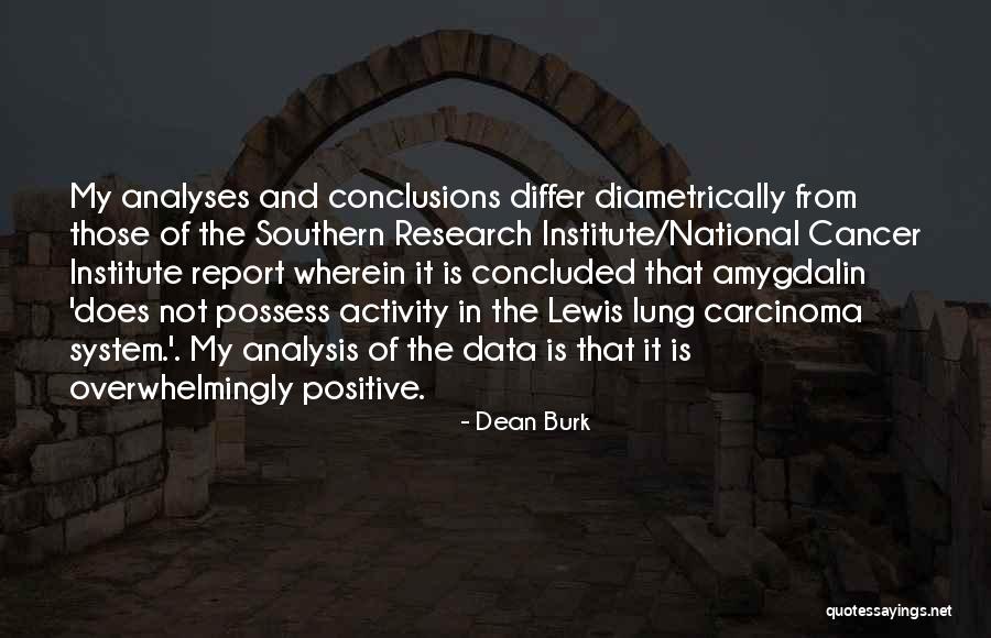 Dean Burk Quotes 193375