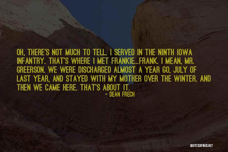 Dean Frech Quotes 1484846