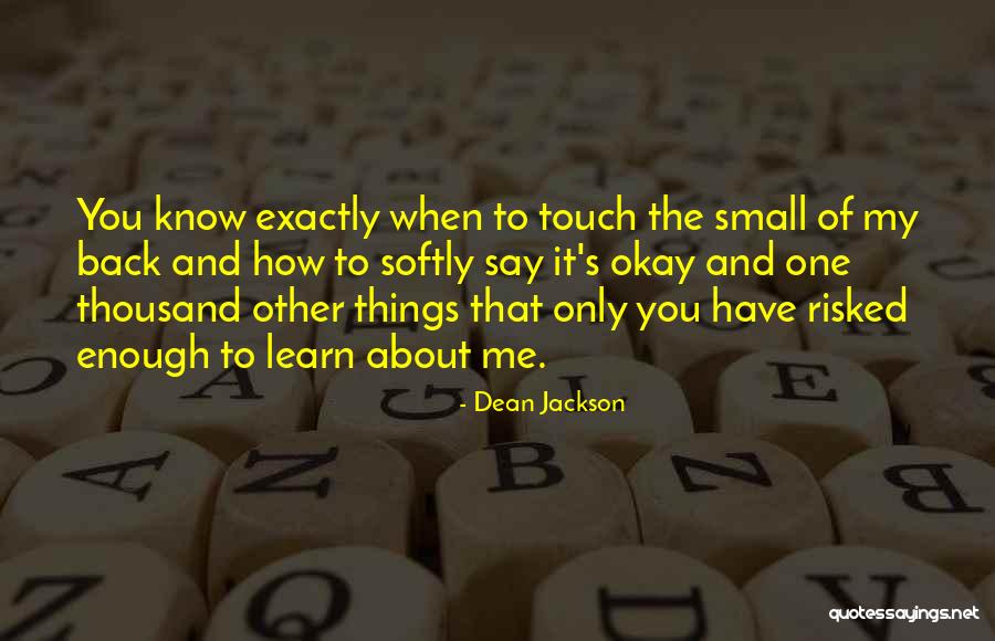 Dean Jackson Quotes 398939 Dean Jackson Quotes 398939