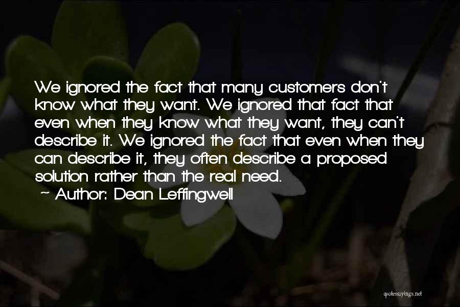 Dean Leffingwell Quotes 679907