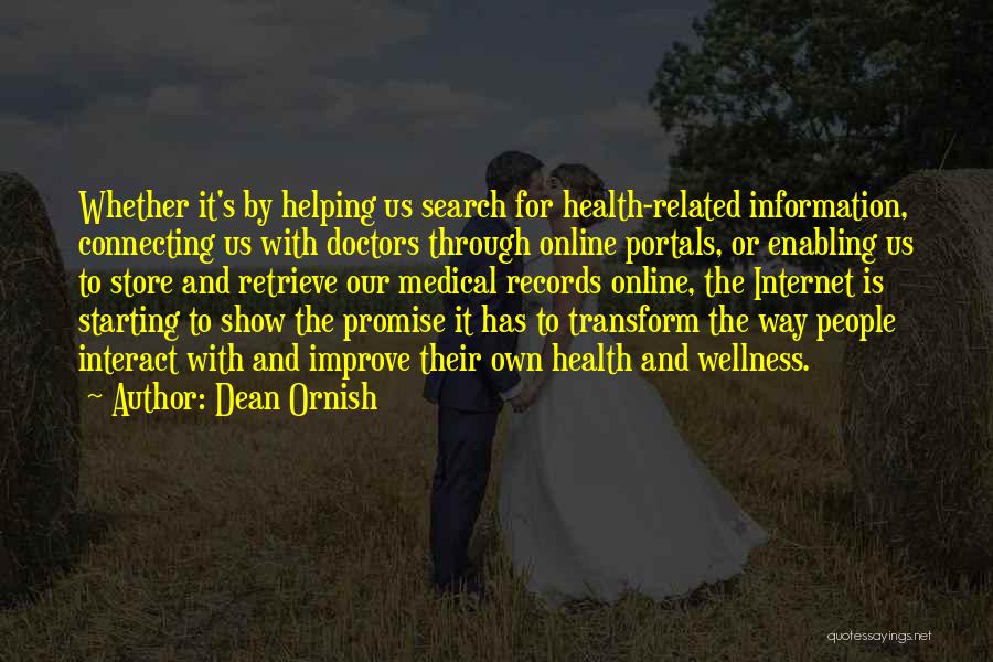 Dean Ornish Quotes 1370308