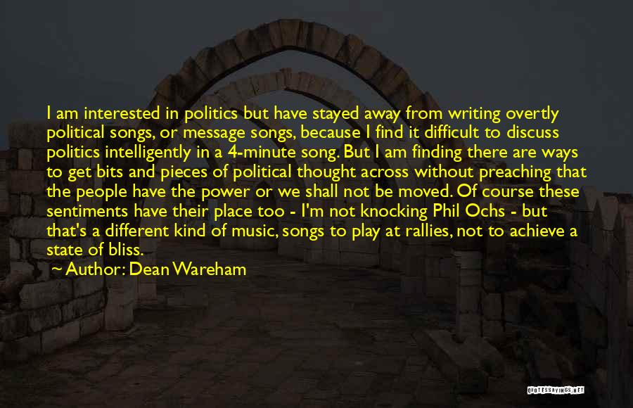 Dean Wareham Quotes 1867064