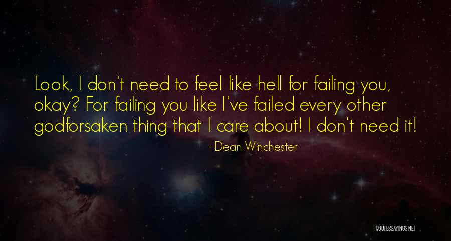 Dean Winchester Quotes 991932 Dean Winchester Quotes 991932