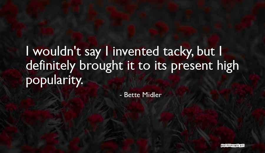 Deangelis Cantina Quotes By Bette Midler Deangelis Cantina Quotes By Bette Midler