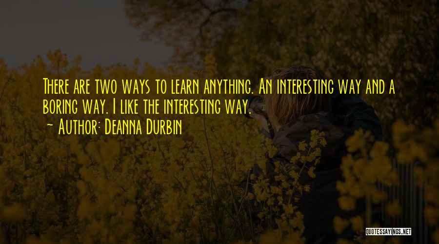 Deanna Durbin Quotes 1681908