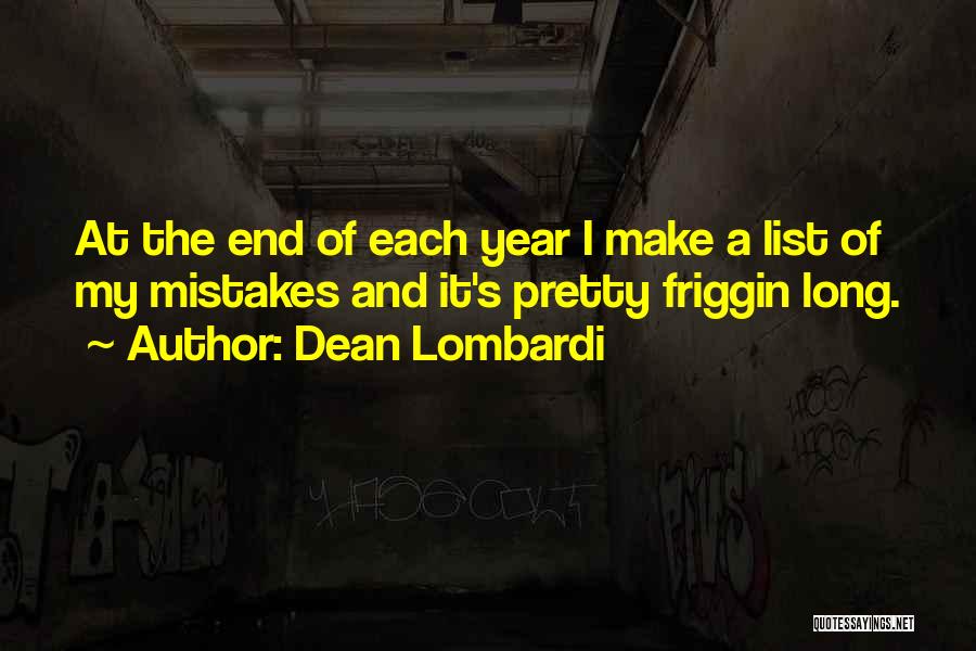 Dean's List Quotes By Dean Lombardi