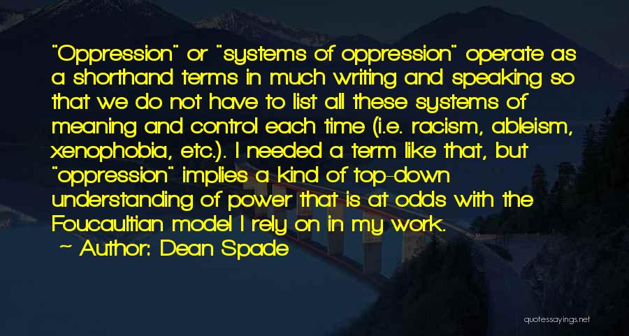 Dean's List Quotes By Dean Spade