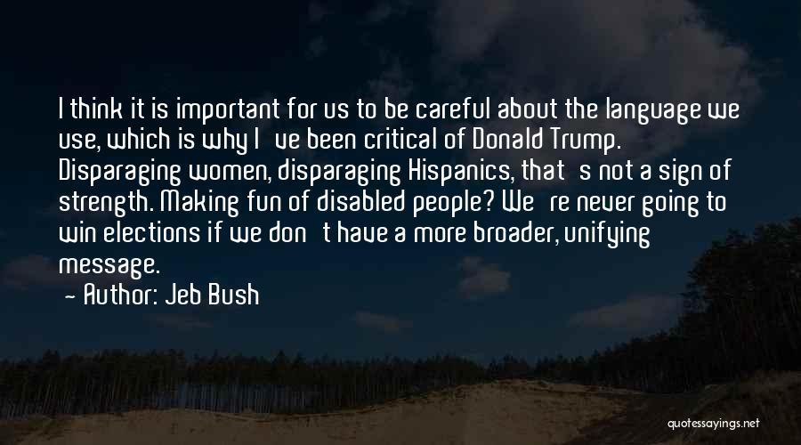 Deante Green Quotes By Jeb Bush