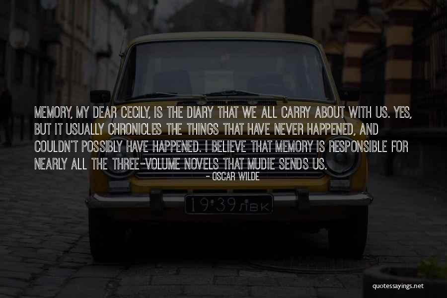 Dear Diary Quotes By Oscar Wilde Dear Diary Quotes By Oscar Wilde