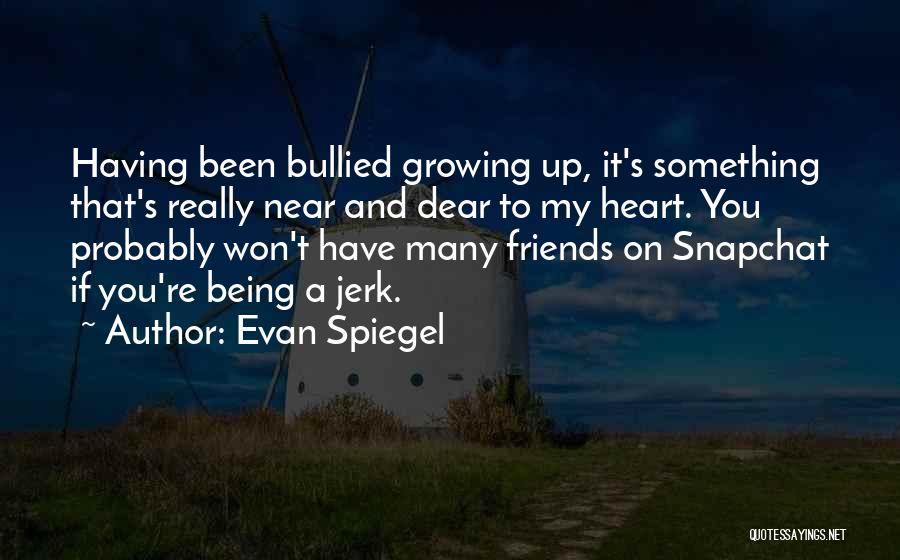 Dear Heart I Sorry Quotes By Evan Spiegel