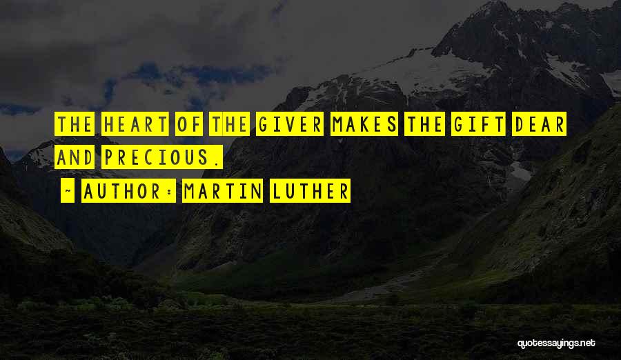 Dear Heart Of Mine Quotes By Martin Luther