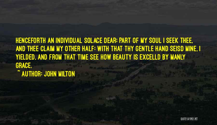Dear John Love Quotes By John Milton