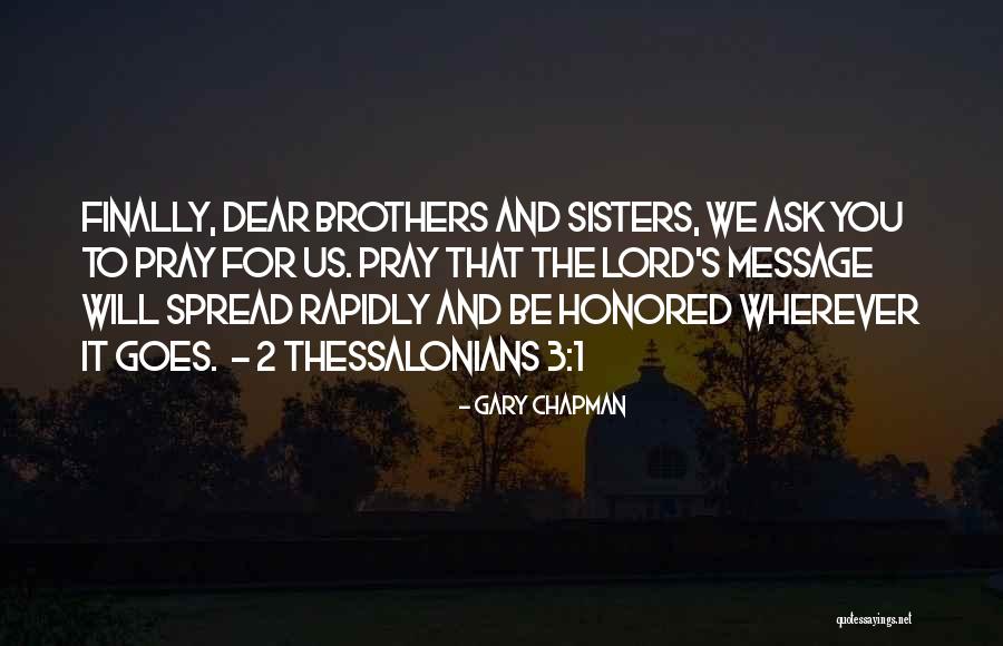 Dear Lord Quotes By Gary Chapman