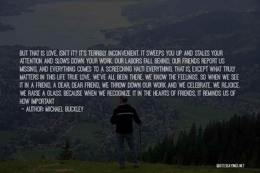 Dear Love Of My Life Quotes By Michael Buckley