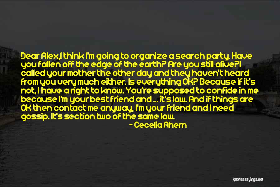 Dear Mother Earth Quotes By Cecelia Ahern Dear Mother Earth Quotes By Cecelia Ahern