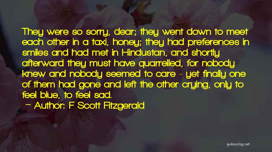 Dear Nobody Quotes By F Scott Fitzgerald