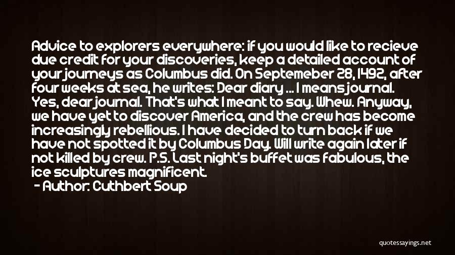 Dear Quotes By Cuthbert Soup