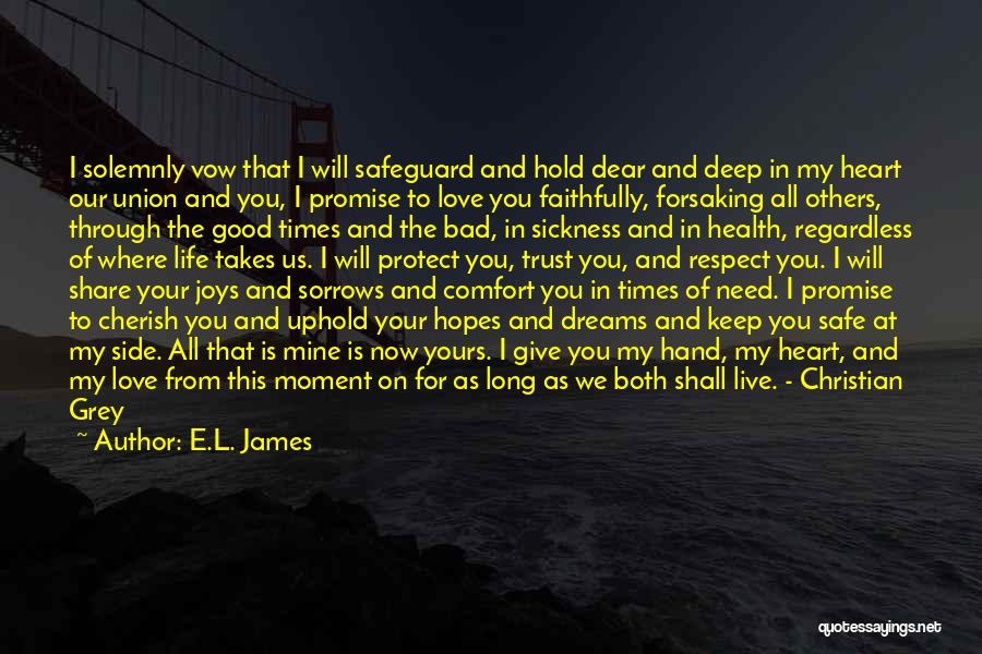 Dear Quotes By E.L. James