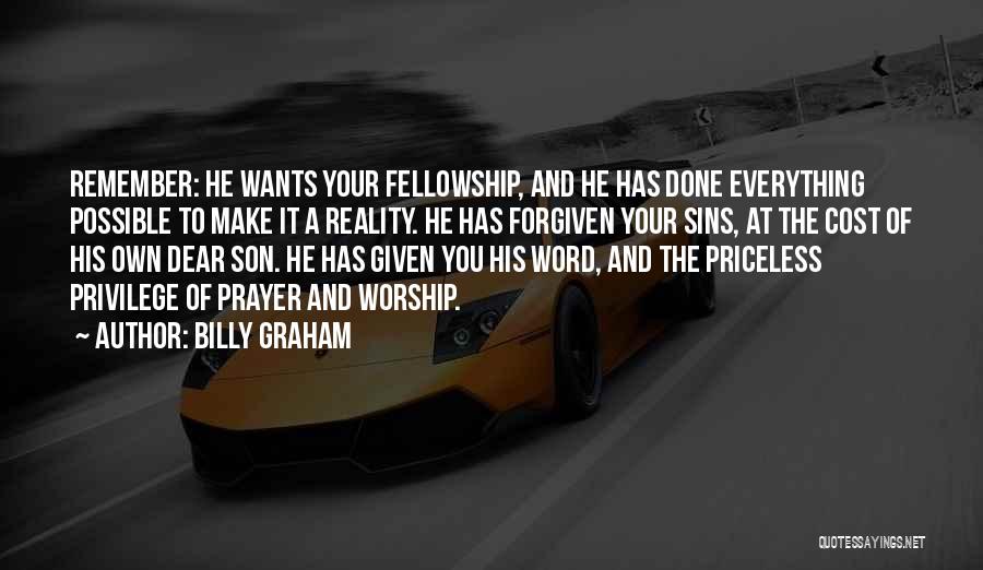 Dear Son Quotes By Billy Graham
