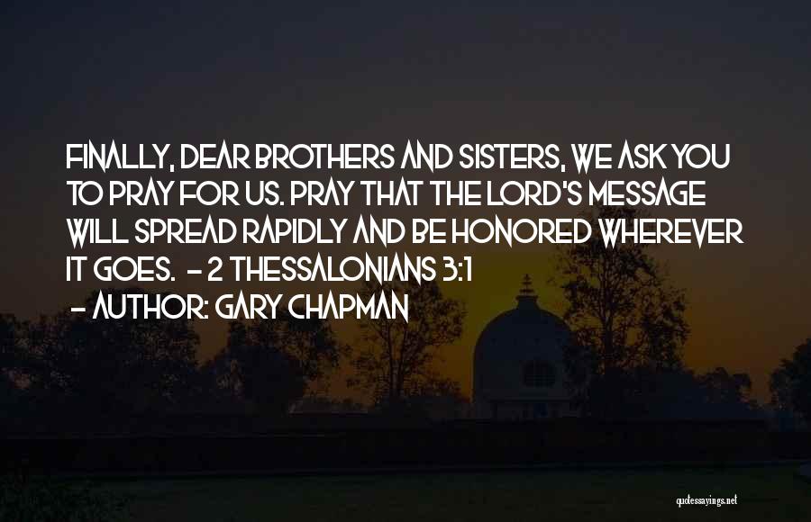 Dear Whoever Quotes By Gary Chapman